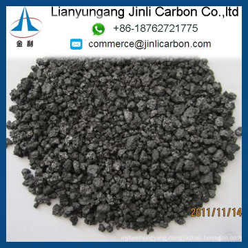 high quality China calcined pitch coke S 0.2% carbon additive